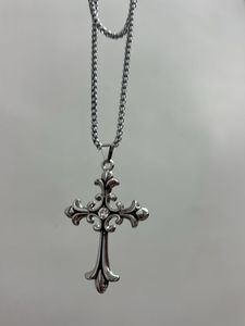 Cross anti tarnish Pendant Necklace