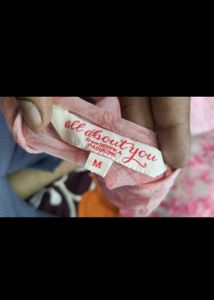 Pink Aline Printed Kurtha