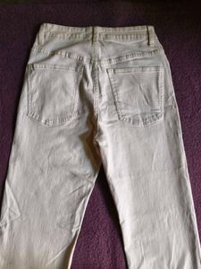 White Flare Jeans