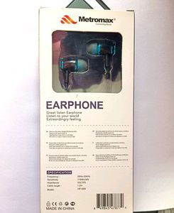 Metromax Earphones