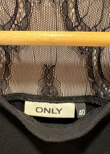 Elegant Black Lace Top