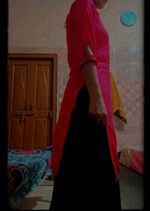 Set Of Kurta With Circular Plazzo