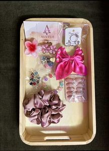 Women Trendy Hair Accessories Combo Set