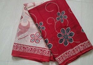 New pure Cotton Printed Saree - Desi Charm!