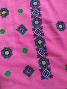 Pink Mekhela Beautiful Saree