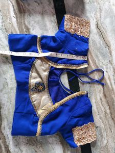 Navy Blue Saree.
