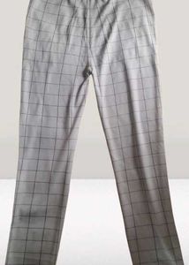 Checkered Casual Pants