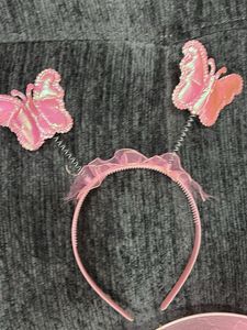 Pink Butterfly Wings Set