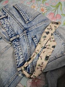 Denim Pickle Cargo Jeans
