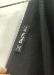 Shien Black Bodycon Dress