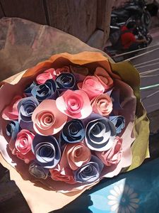 Handmade Paper Rose Bouquet