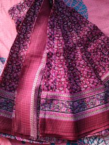 New Cotton Silk Saree