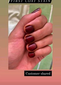 Organic Maroon Nail Henna Cones