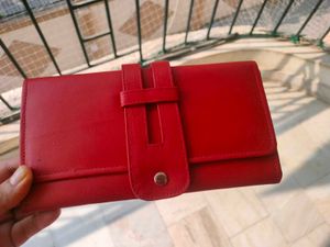 Red Bi-Fold Wallet