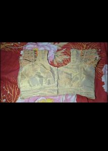 Wedding Wear Saree With Blouse