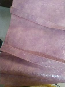 Pink Croc Texture Bag