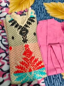 Embroidered Kurta Set