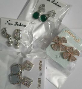 4 Stunning Pair Of Earrings