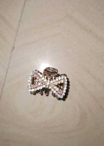 Sparkly Bow Hair Clip