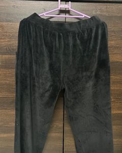Black Velvet Pants