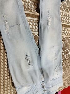 Light Wash Denim Jeans