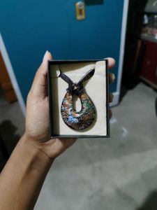 Unique Glass Pendant Necklace