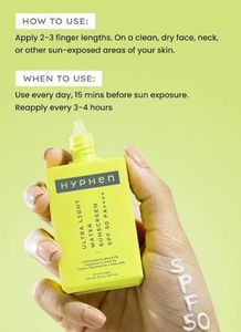 Hyphen Ultra Light Water Sunscreen