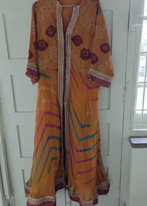 Bandhni And Leheriya Print Kurti