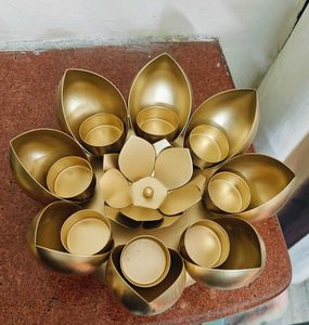 Brass Diya Set - New in Box!