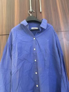 Blue Button-Down Shirt