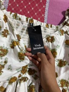 New Dress Top With Beautiful Pattern