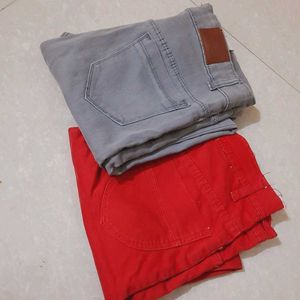 Colorful Jeans Set