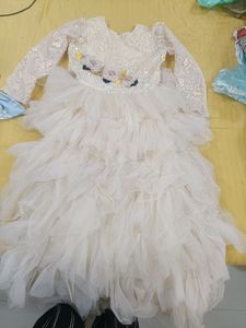 Size 32 Party Wear Long Frock For Girls