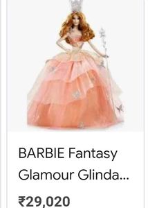 Rare Glinda The Good Witch Barbie Collector Doll