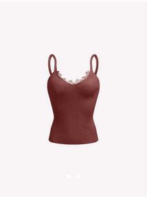 Lace Trim Tank Top