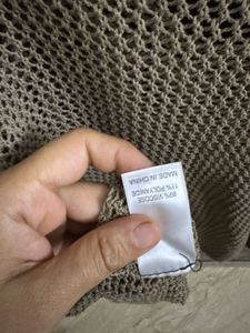 Crochet Cover Knitted Top