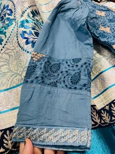 Pakistani Suit With Beautiful Dupatta