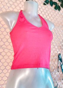 Size Small 🎁Buy 2 Get 1 Free 🎁Pink Halter Top