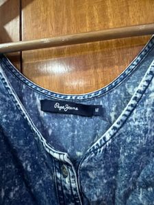 Denim Romper