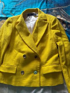 Zara yellow Blazer