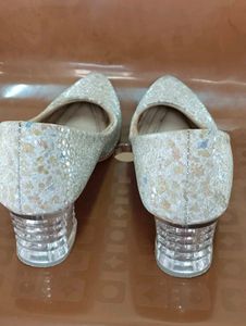 Sparkly Ballerinas used only once 24 cm N 9.5 Inch