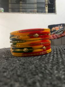 Colorful Lac Bangles