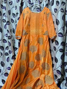 Elegant Orange Kurta