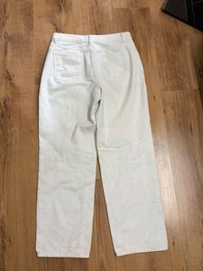 White Wide Leg Jeans