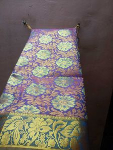 South Indian Kanjeevaram Semi Silk Pattu Saree
