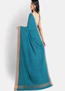 Elegant Blue Saree