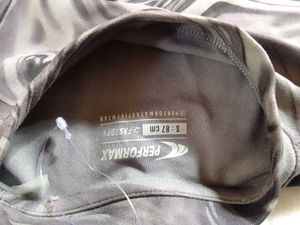 Gray Swirl Long Sleeve Top