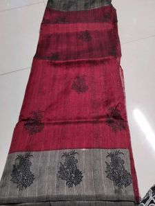 Dailywear Maroon Printed Saree