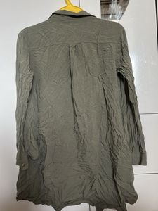 Green Shirt Dress