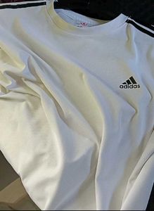 Adidas White T-Shirt